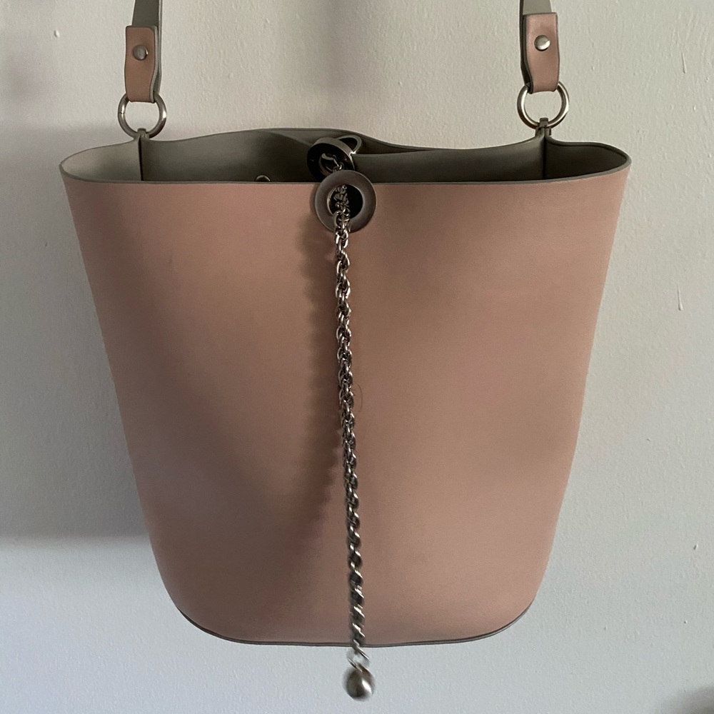 Pink Bucket Bag - ZARA